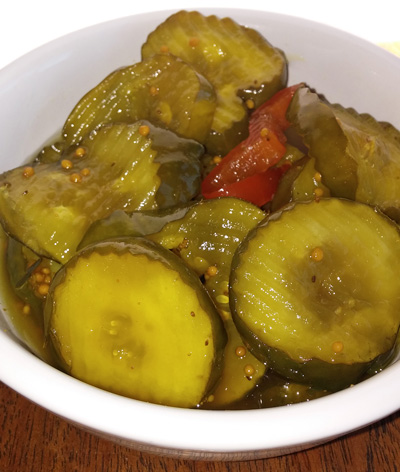 Spicy Bread and Butter Pickles