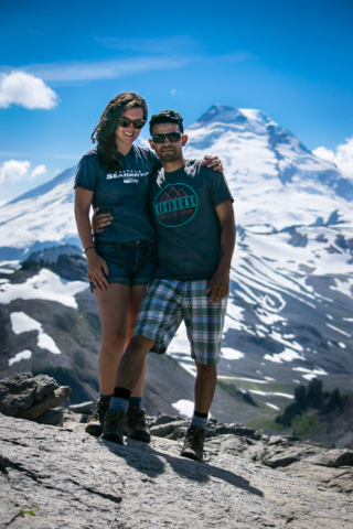 Mt. Baker from Table Mountain